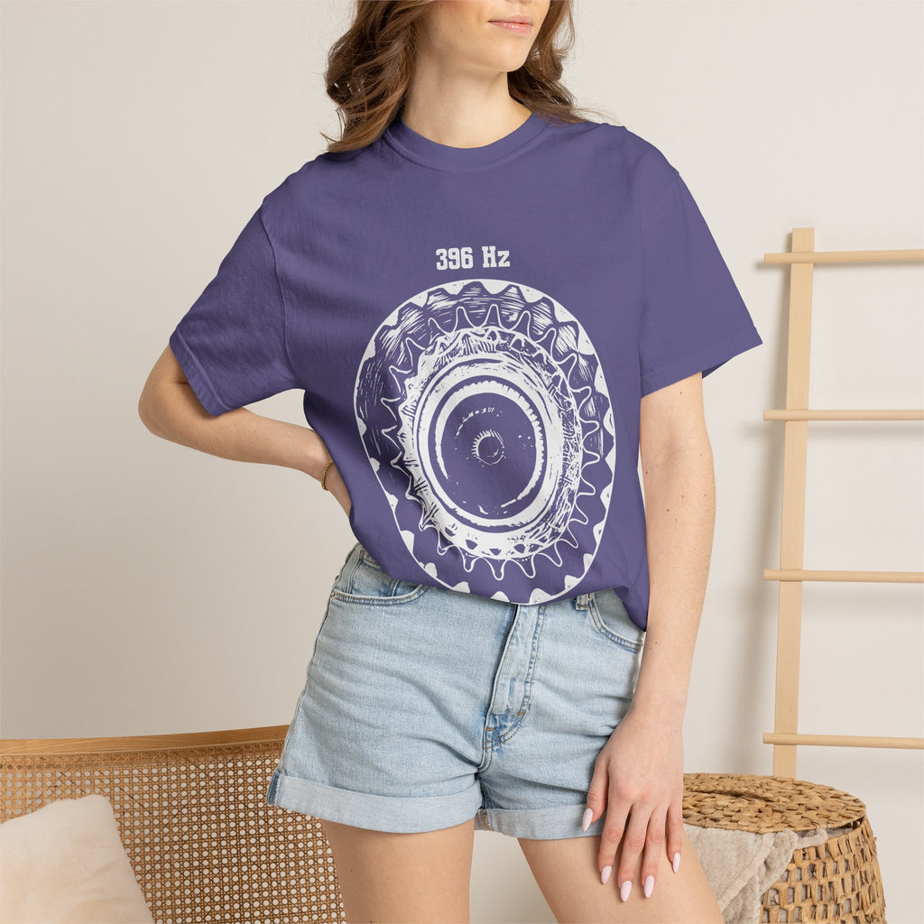 396 Hz Solfeggio Frequency Cymatics Sound Wellness Comfort Colors® Unisex T-Shirt