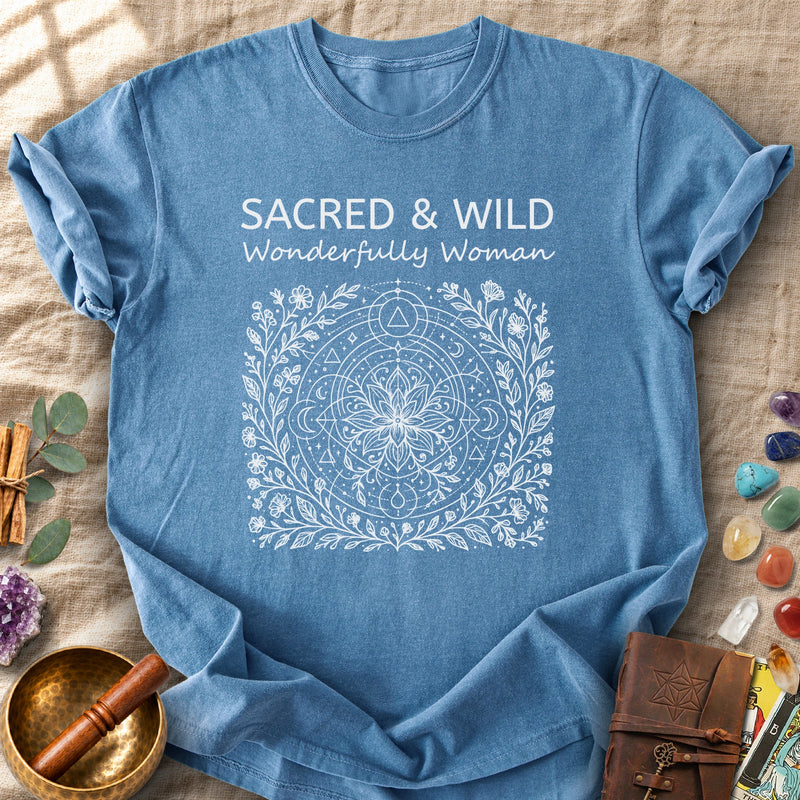Sacred and Wild Wonderfully Woman Comfort Colors® Unisex T-Shirt