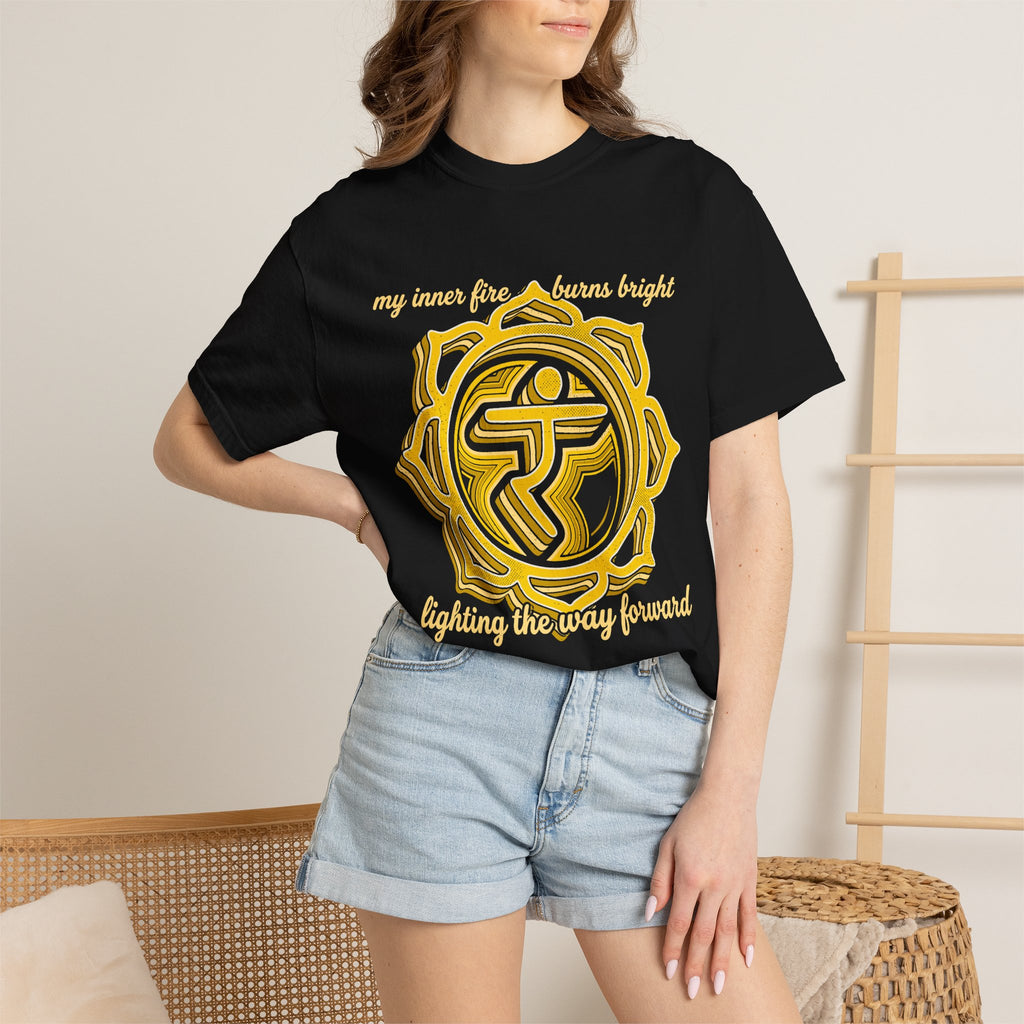 My Inner Fire Burns Bright Lighting the Way Forward Solar Plexus Chakra Comfort Colors® Unisex T-Shirt