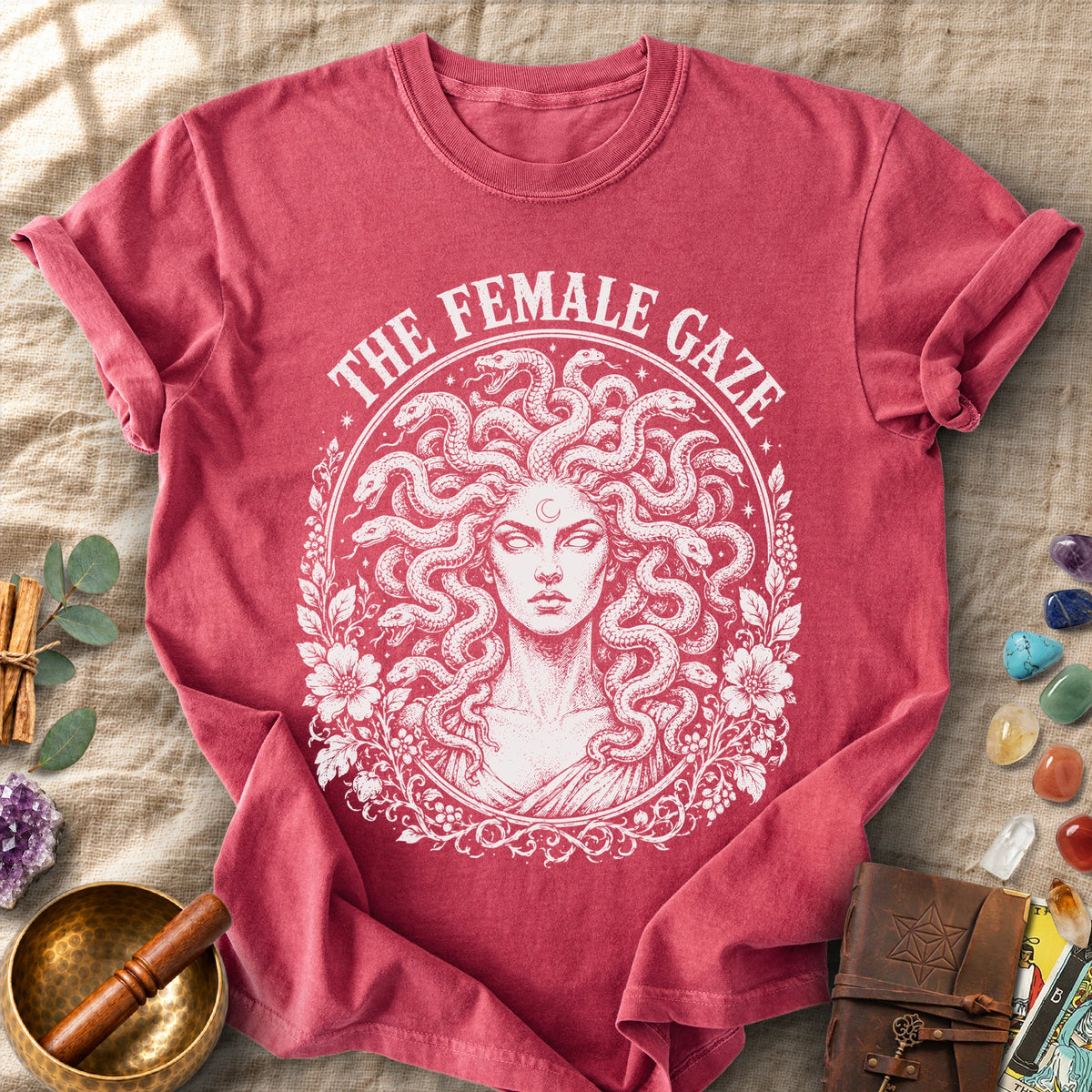 The Female Gaze Medusa Sovereign Comfort Colors® Unisex T-Shirt