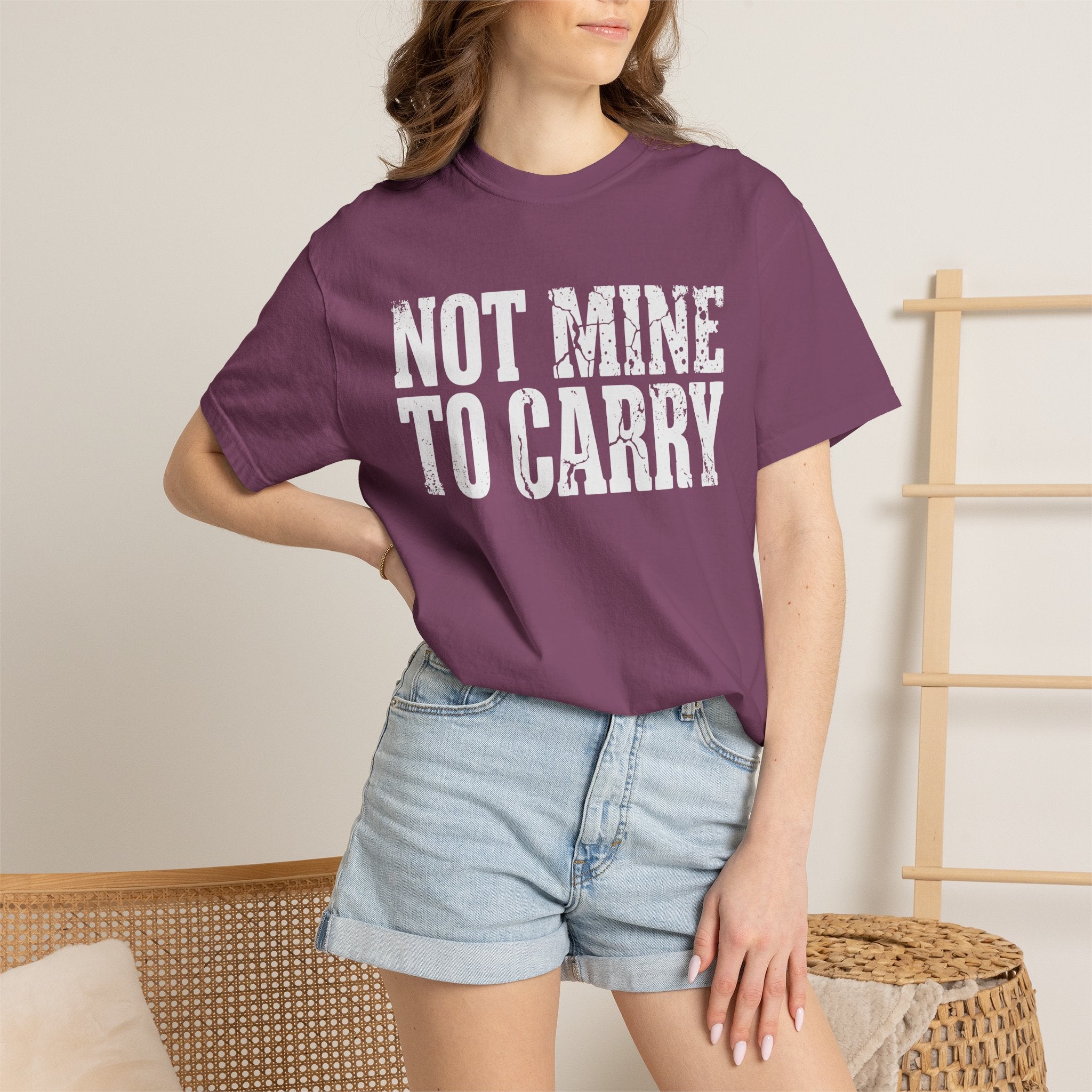 Not Mine To Carry Surrender Comfort Colors® Unisex T-Shirt