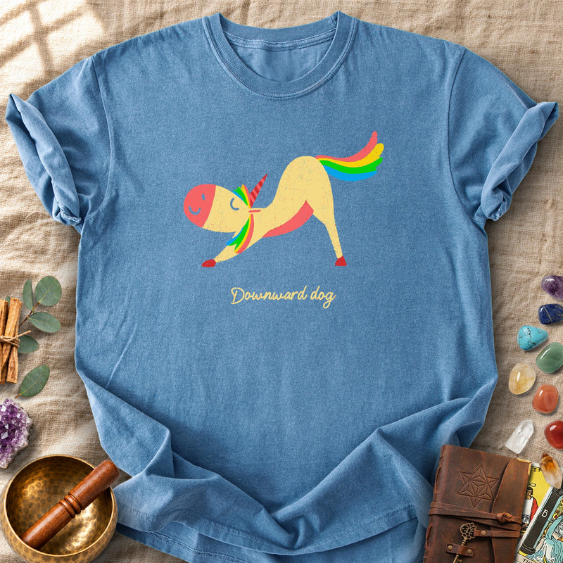 Yoga Unicorn Downward Dog Comfort Colors® Unisex T-Shirt