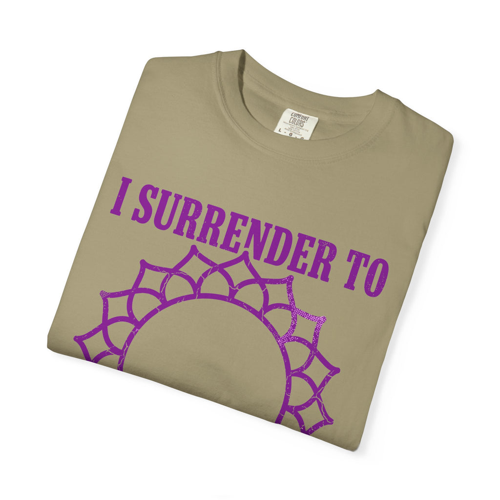 26 I Surrender to the Flow of Divine Energy Crown Chakra Comfort Colors® Unisex T-Shirt