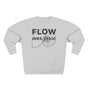 Flow Over Force Nautilus Shell Sacred Geometry Premium Unisex Sweatshirt