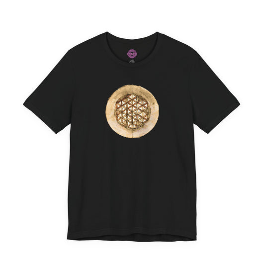 Ancient Flower of Life Sacred Geometry Premium Unisex T-Shirt
