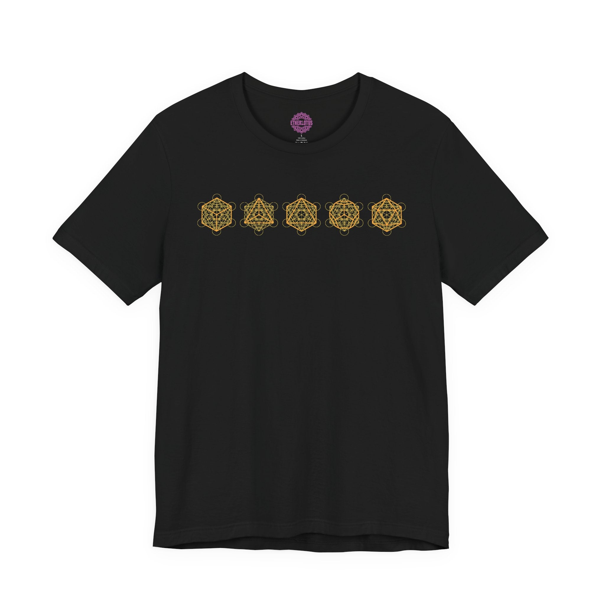 All Seeing Eye Divine Providence Sacred Geometry Premium Unisex T-Shirt