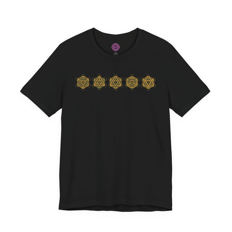 All Seeing Eye Divine Providence Sacred Geometry Premium Unisex T-Shirt