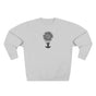 Solar Spiral Linocut Meditation Sun Worship Premium Unisex Sweatshirt