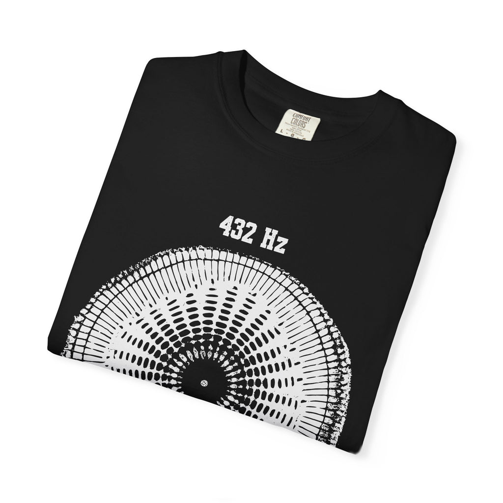 432 Hz Natural Tuning Cymatics Sacred Frequency Wellness Comfort Colors® Unisex T-Shirt