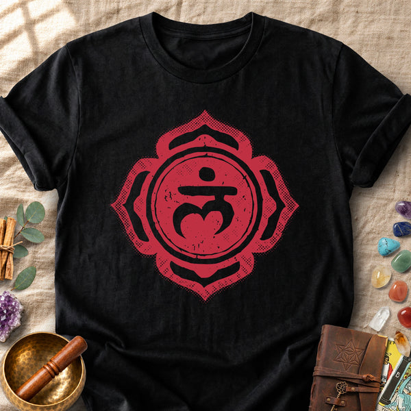 Lam Bija Muladhara Root Chakra Symbol Sacred Geometry Comfort Colors® Unisex T-Shirt