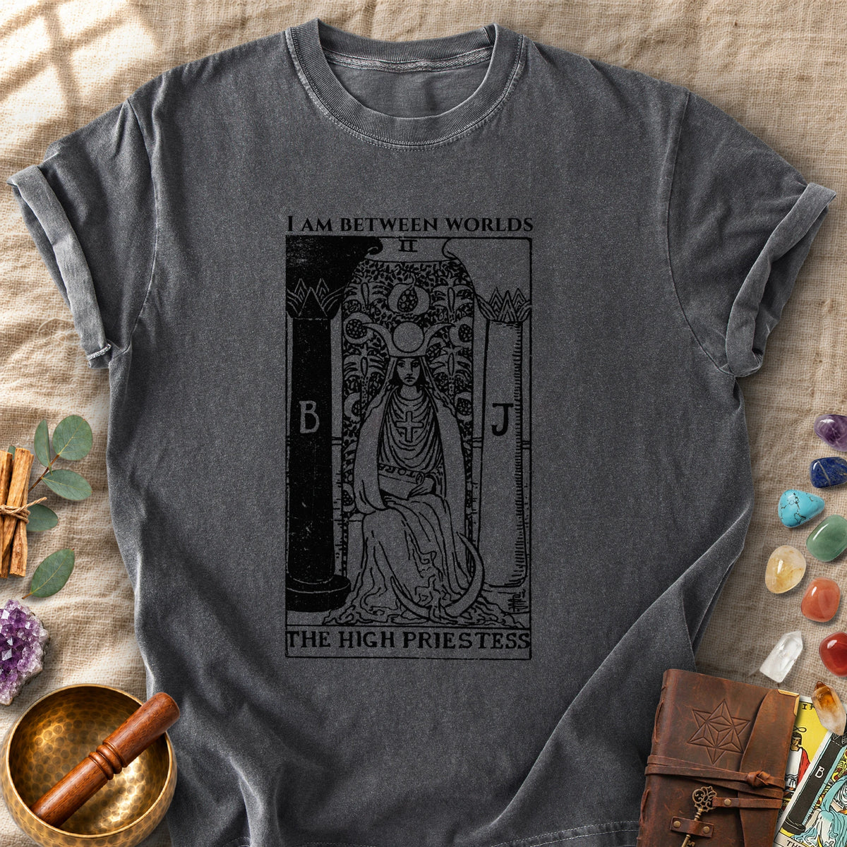 High Priestess I Am Between Worlds Comfort Colors® Unisex T-Shirt