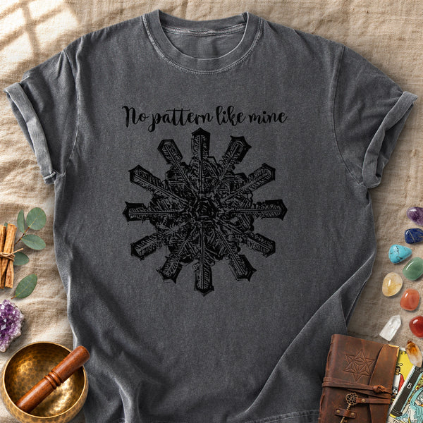 No Pattern Like Mine Snowflake Comfort Colors® Unisex T-Shirt