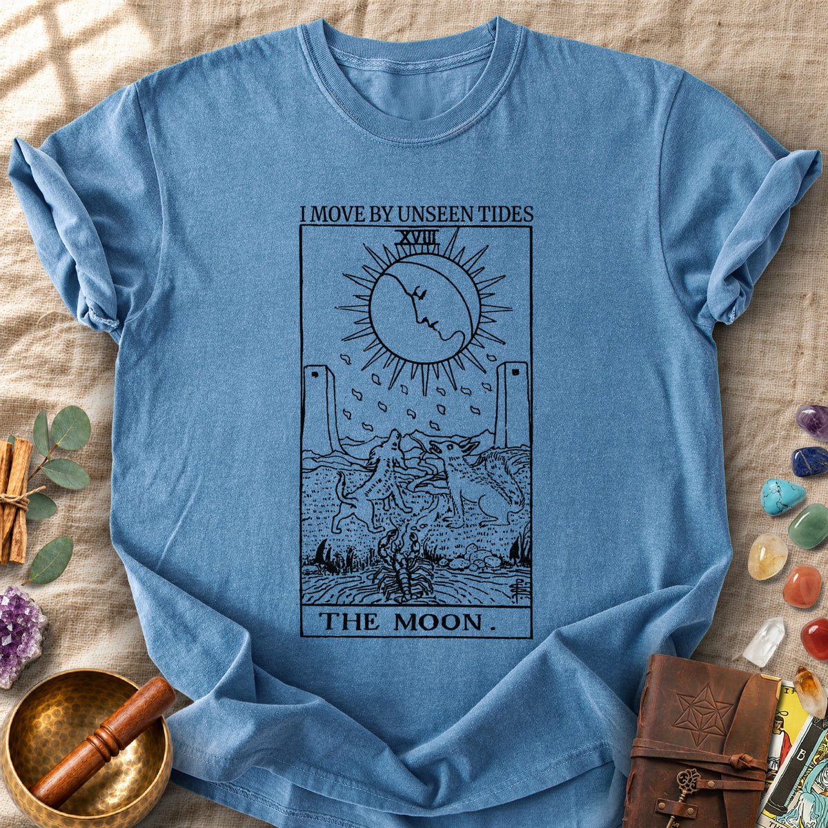 The Moon I Move By Unseen Tides Comfort Colors® Unisex T-Shirt