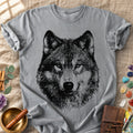 Wolf Head Engraving Comfort Colors® Unisex T-Shirt