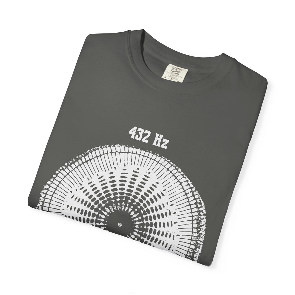 432 Hz Natural Tuning Cymatics Sacred Frequency Wellness Comfort Colors® Unisex T-Shirt