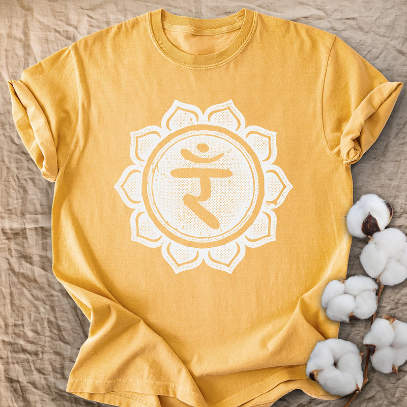 Solar Plexus Chakra Symbol Sacred Geometry Comfort Colors® Unisex T-Shirt
