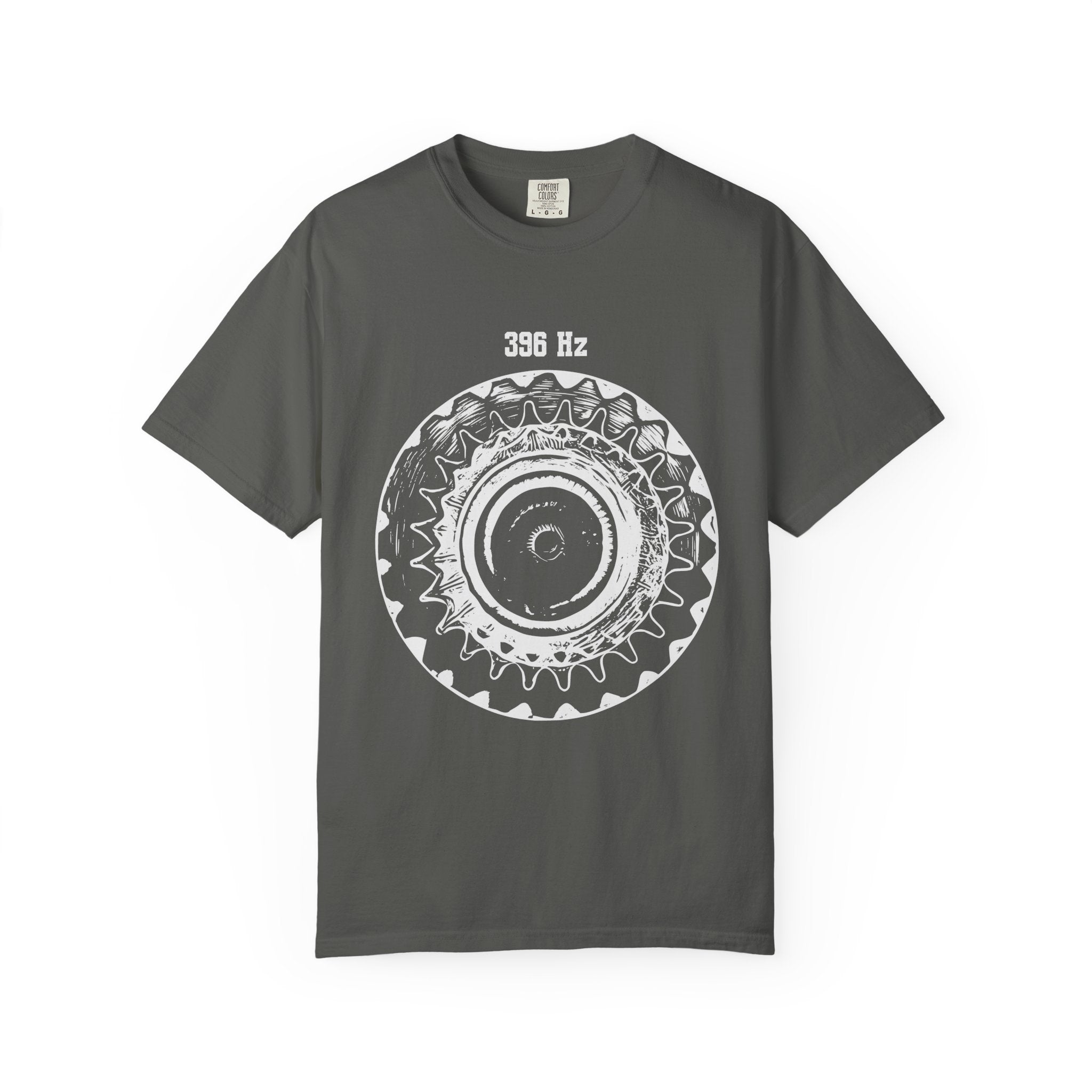396 Hz Solfeggio Frequency Cymatics Sound Wellness Comfort Colors® Unisex T-Shirt