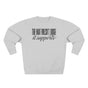 The Mat Doesn't Judge It Supports Yoga Premium Unisex Sweatshirt