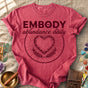 Embody Abundance Daily Comfort Colors® Unisex T-Shirt
