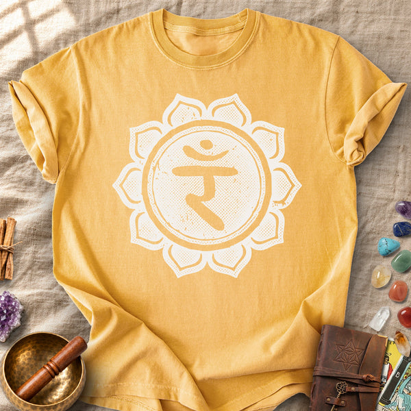 Solar Plexus Chakra Symbol Sacred Geometry Comfort Colors® Unisex T-Shirt