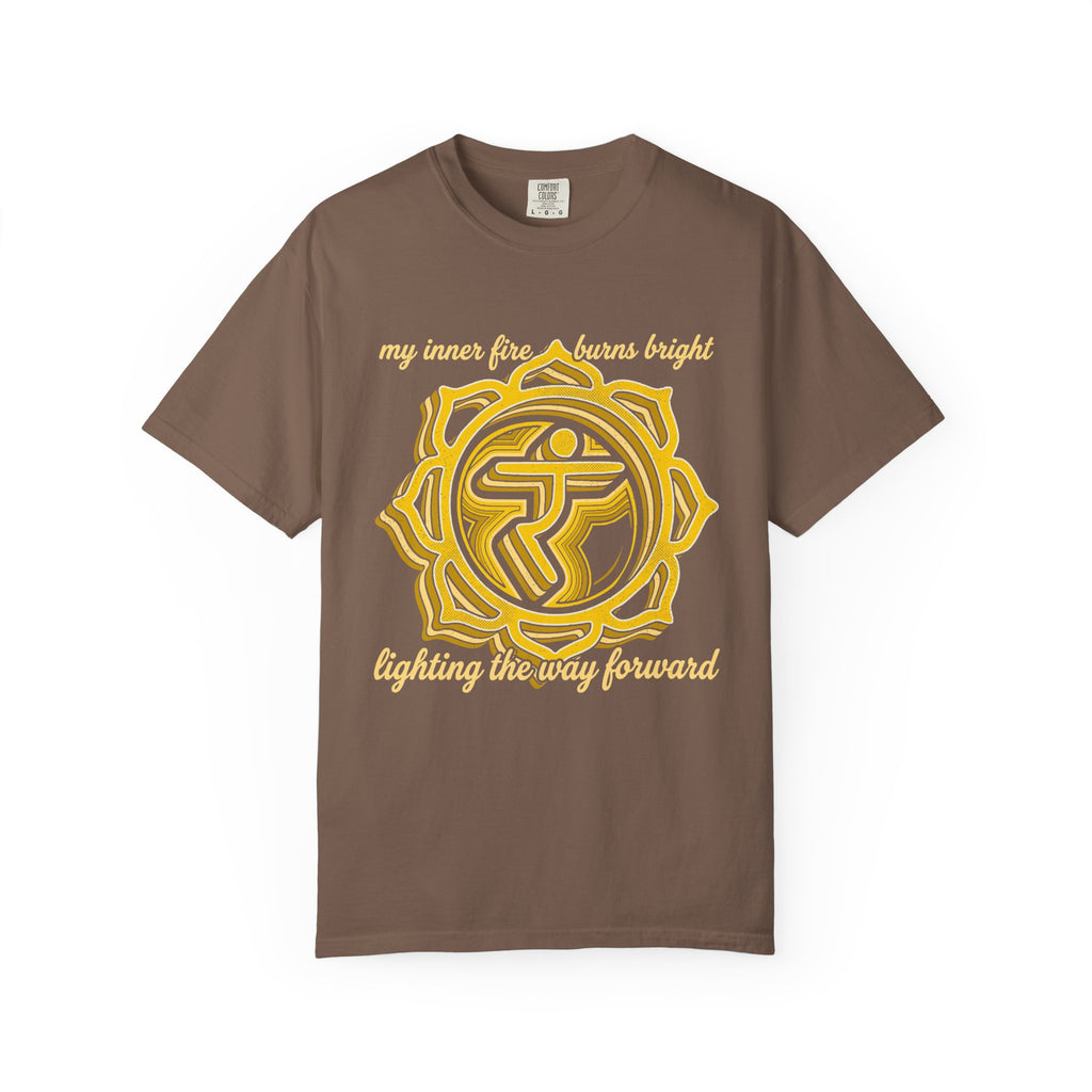 My Inner Fire Burns Bright Lighting the Way Forward Solar Plexus Chakra Comfort Colors® Unisex T-Shirt