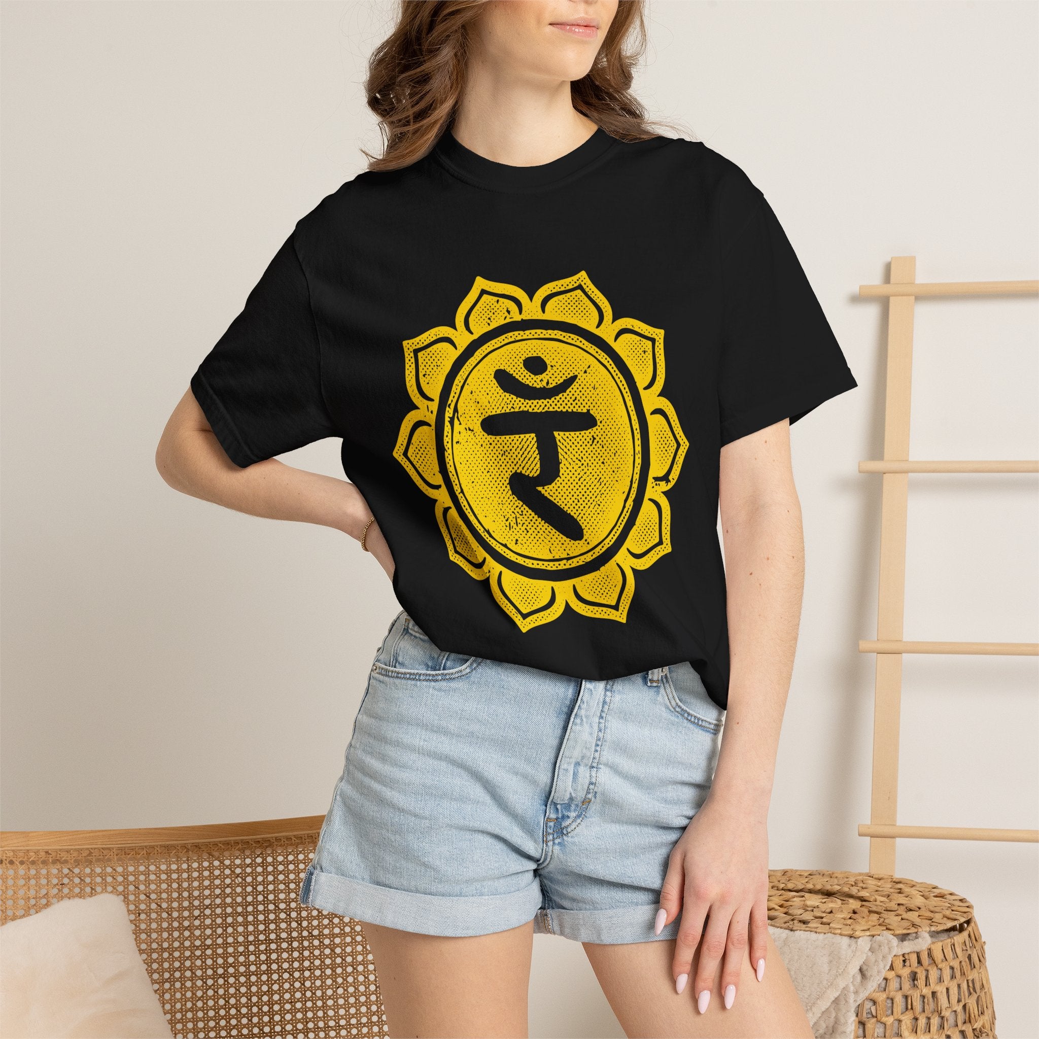 Ram Bija Manipura Solar Plexus Chakra Symbol Sacred Geometry Comfort Colors® Unisex T-Shirt