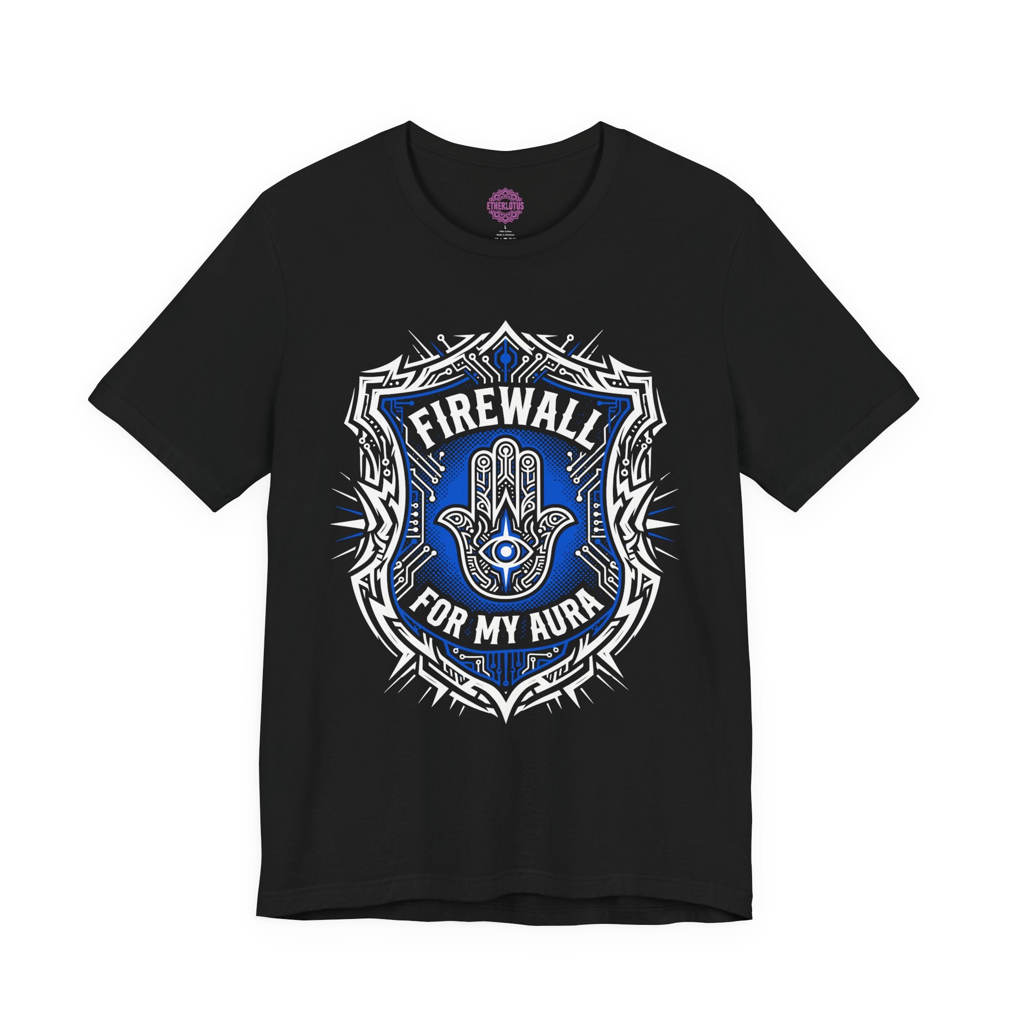 Firewall for My Aura Hamsa Shield Premium Unisex T-Shirt