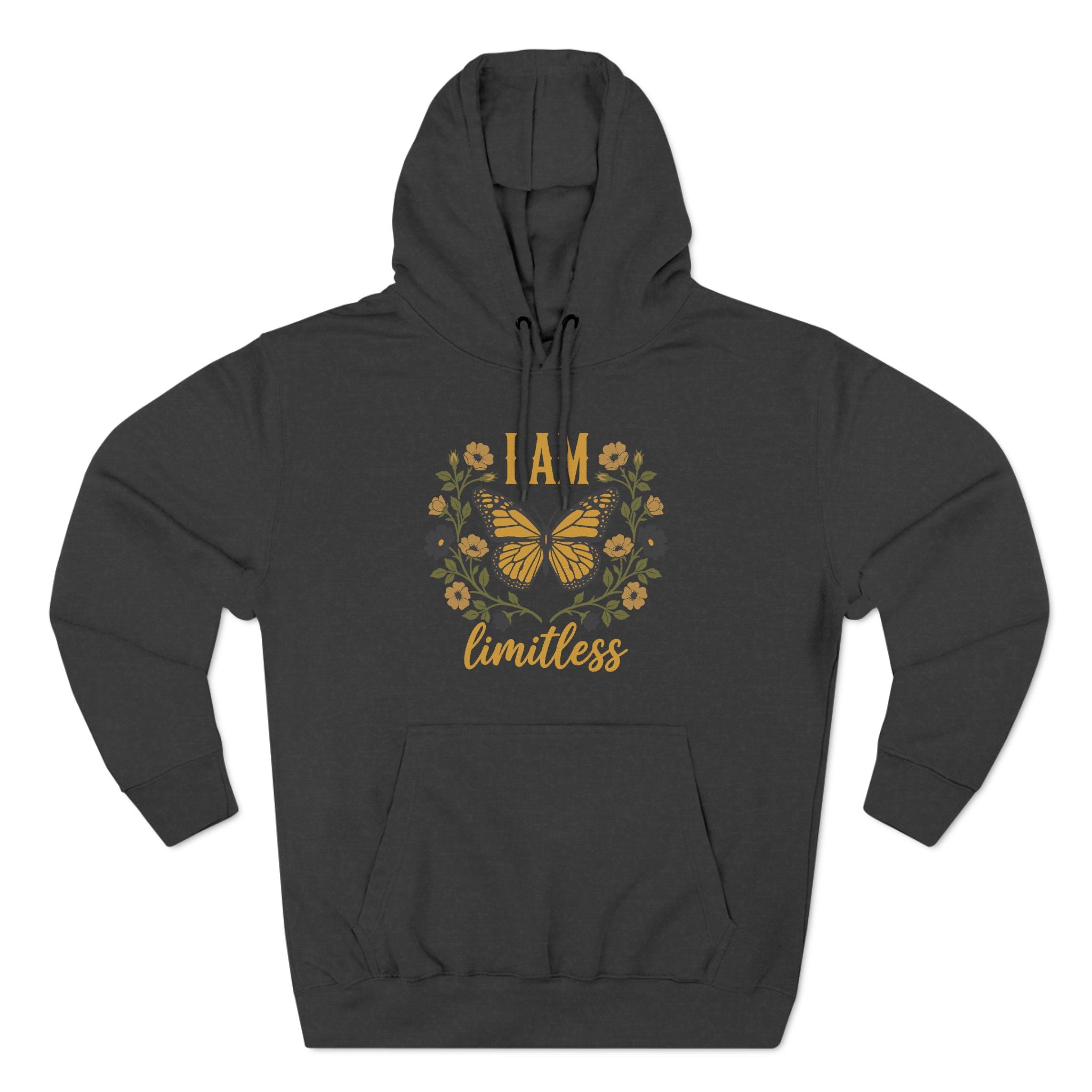 I Am Limitless Monarch Butterfly Premium Unisex Hoodie