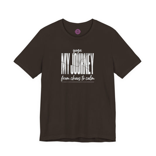 Yoga My Journey From Chaos to Calm Premium Unisex T-Shirt
