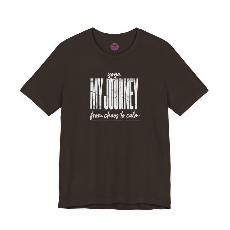 Yoga My Journey From Chaos to Calm Premium Unisex T-Shirt