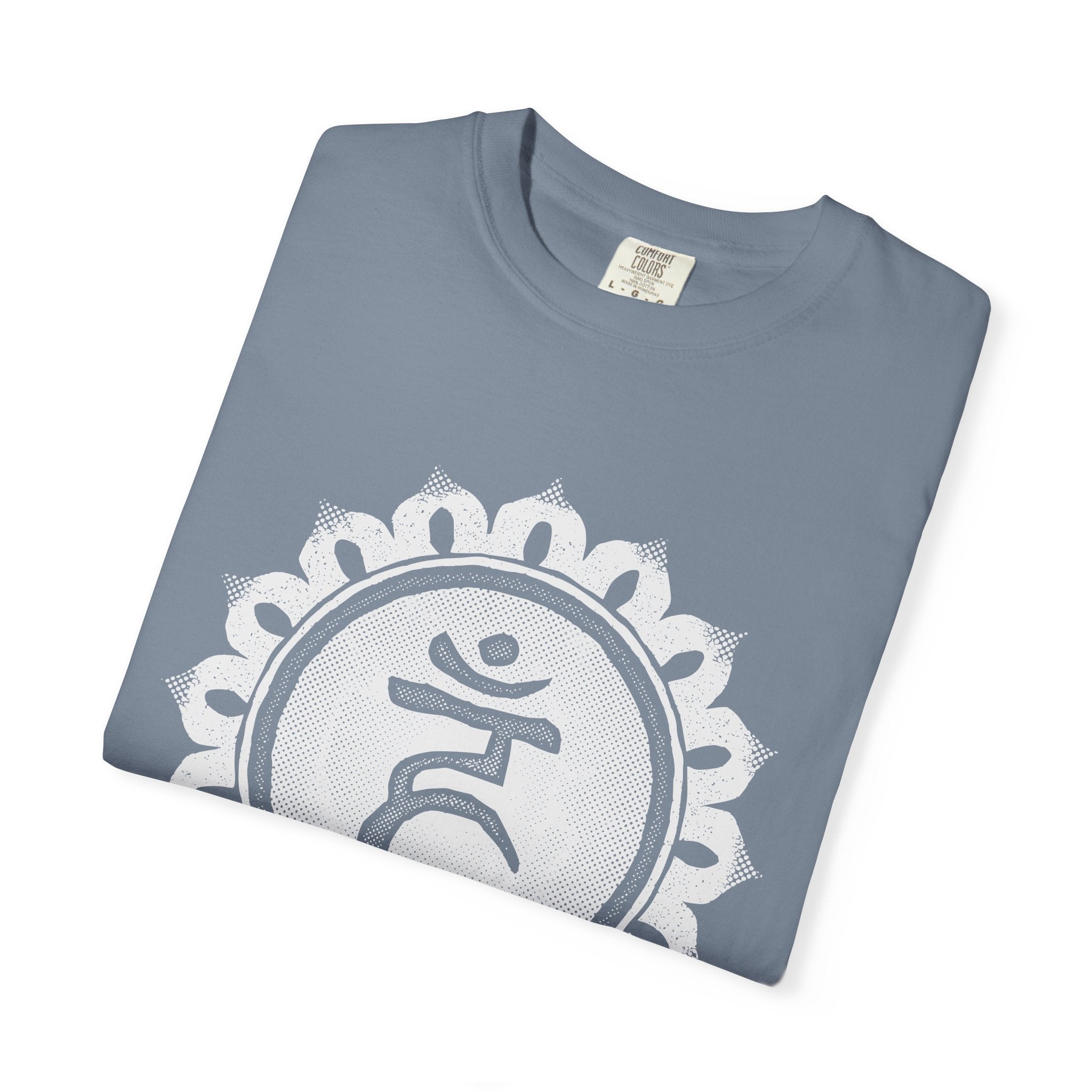 Ham Bija Vishuddha Throat Chakra Symbol Sacred Geometry Comfort Colors® Unisex T-Shirt