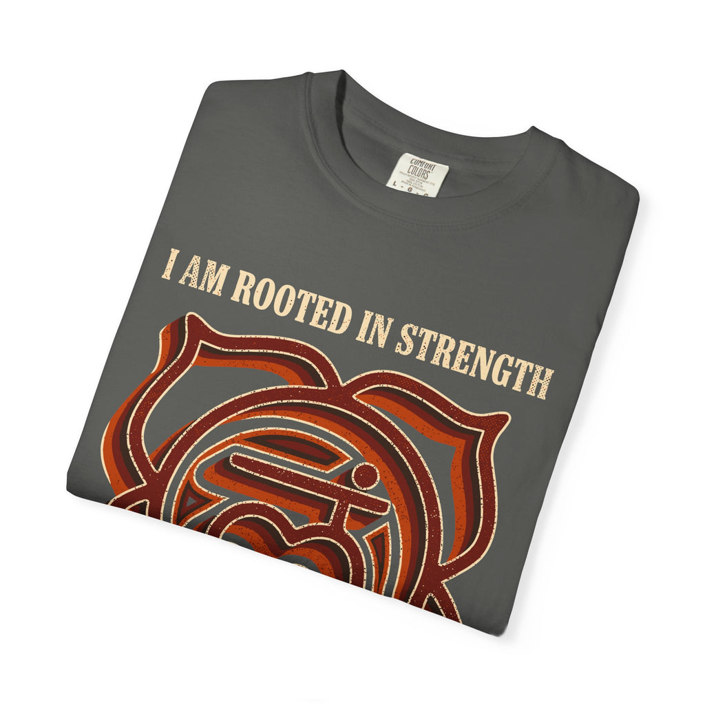 I Am Rooted in Strength No Storm Can Break Me Root Chakra Comfort Colors® Unisex T-Shirt