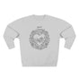 Guard Your Heart Rose Thorn Wreath Premium Unisex Sweatshirt