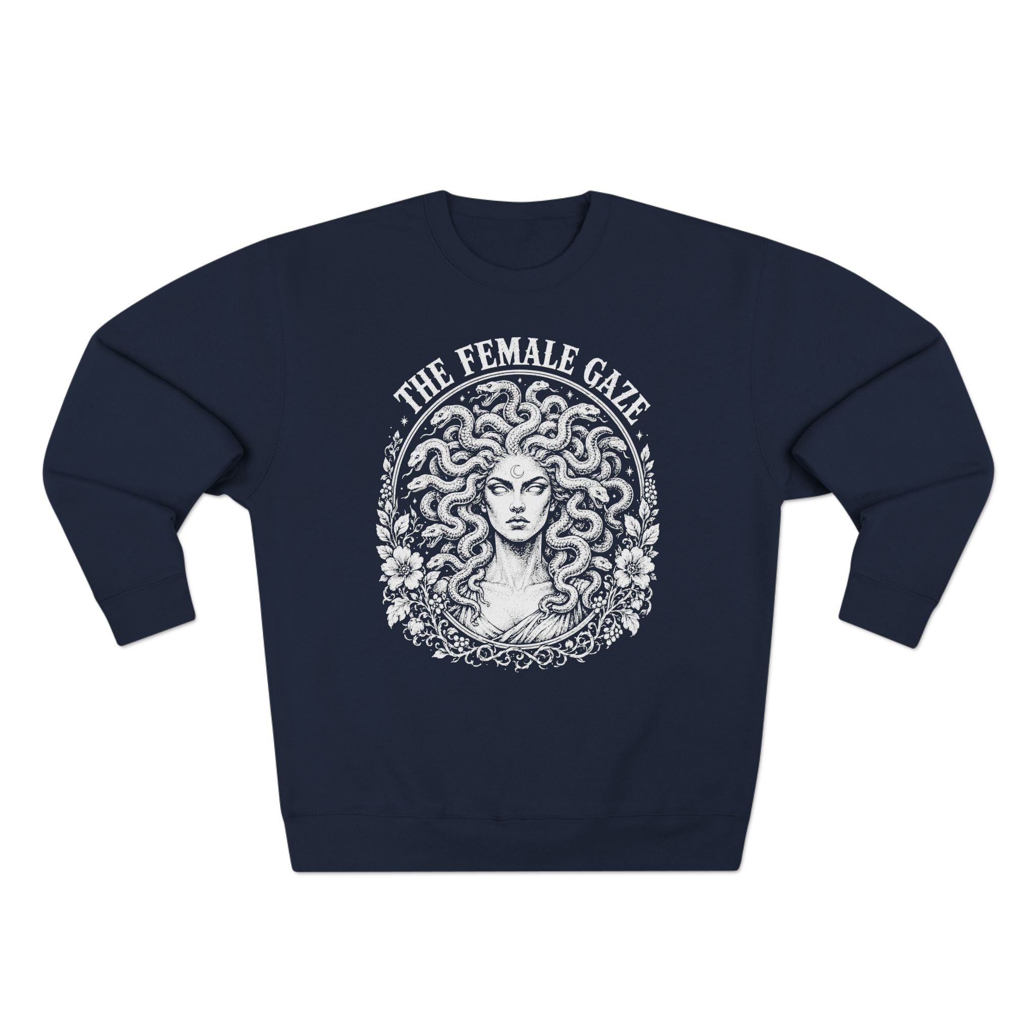 The Female Gaze Medusa Sovereign Premium Unisex Sweatshirt