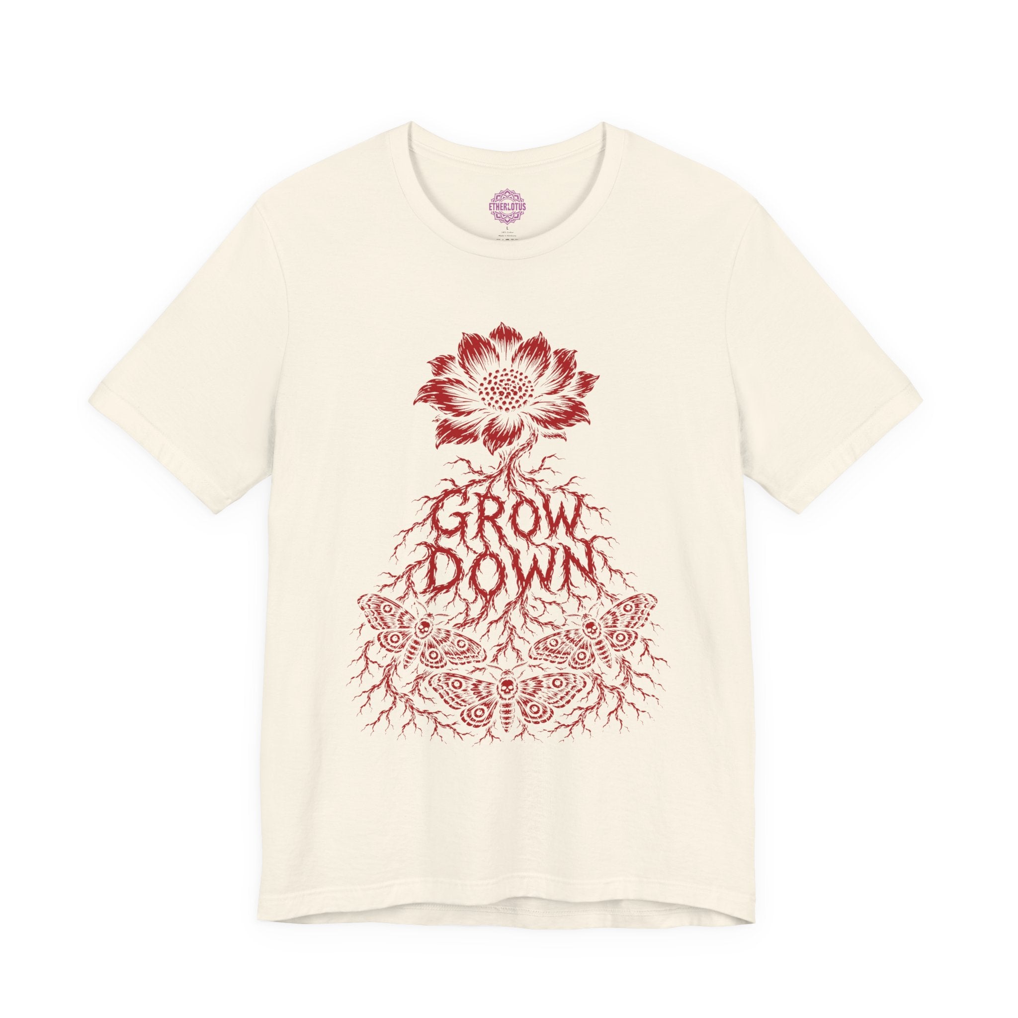 Grow Down Grounding Shadow Work Premium Unisex T-Shirt