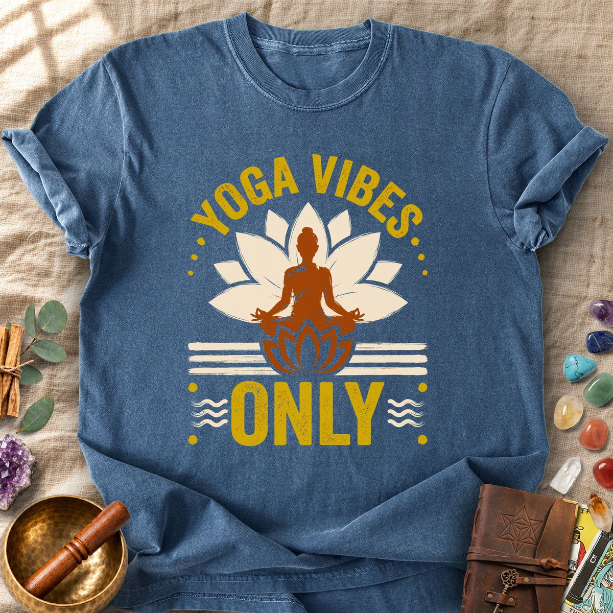 Yoga Vibes Only Comfort Colors® Unisex T-Shirt
