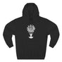 Solar Spiral Linocut Meditation Sun Worship Premium Unisex Hoodie