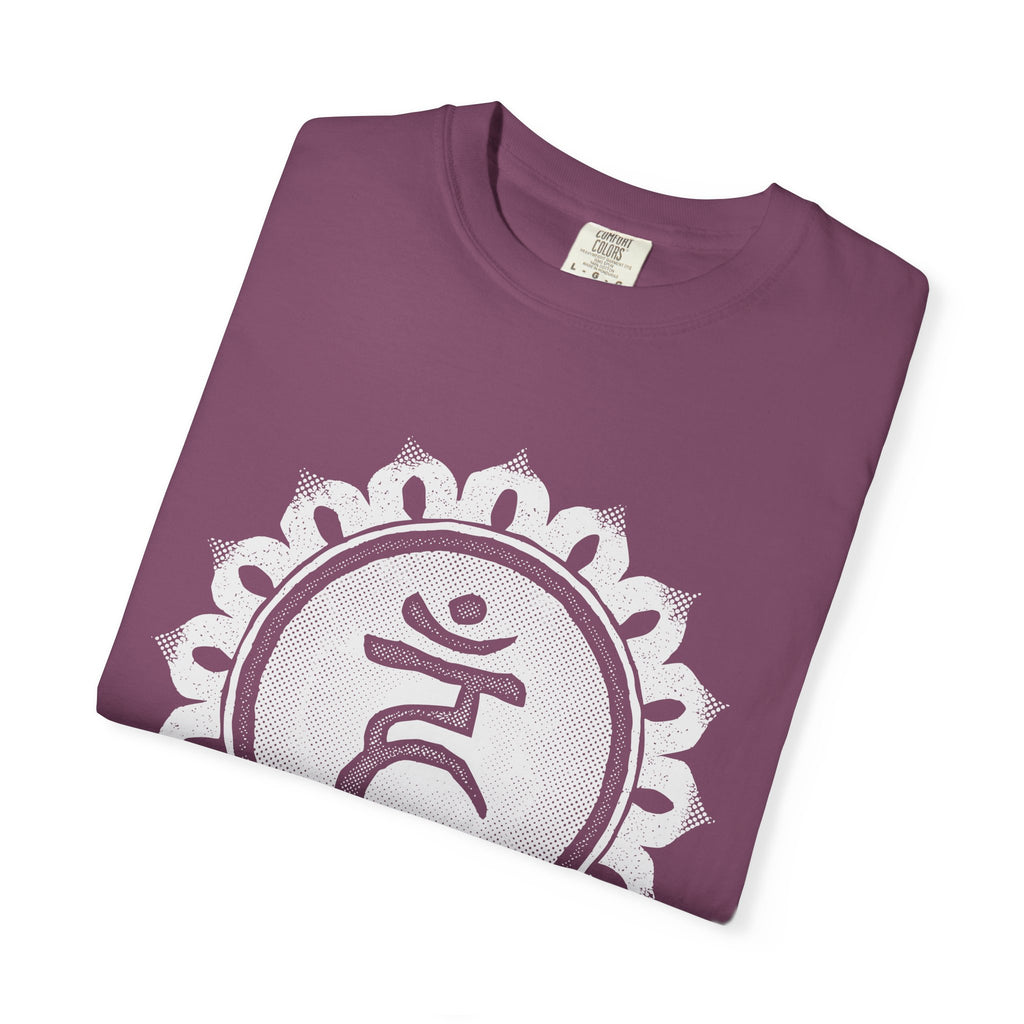 Ham Bija Vishuddha Throat Chakra Symbol Sacred Geometry Comfort Colors® Unisex T-Shirt