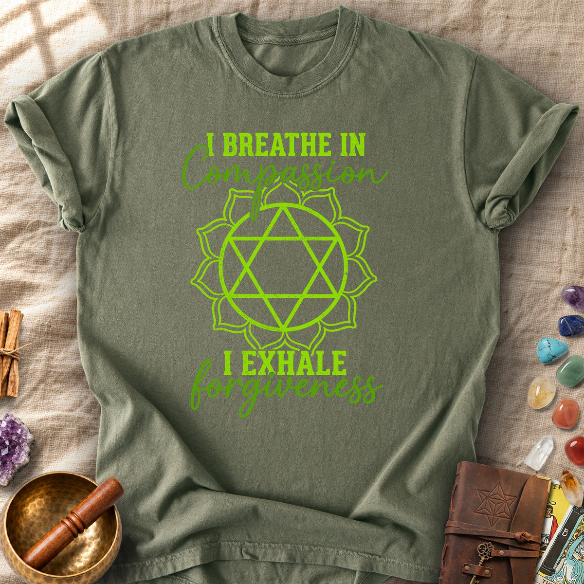 I Breathe In Compassion Comfort Colors® Unisex T-Shirt