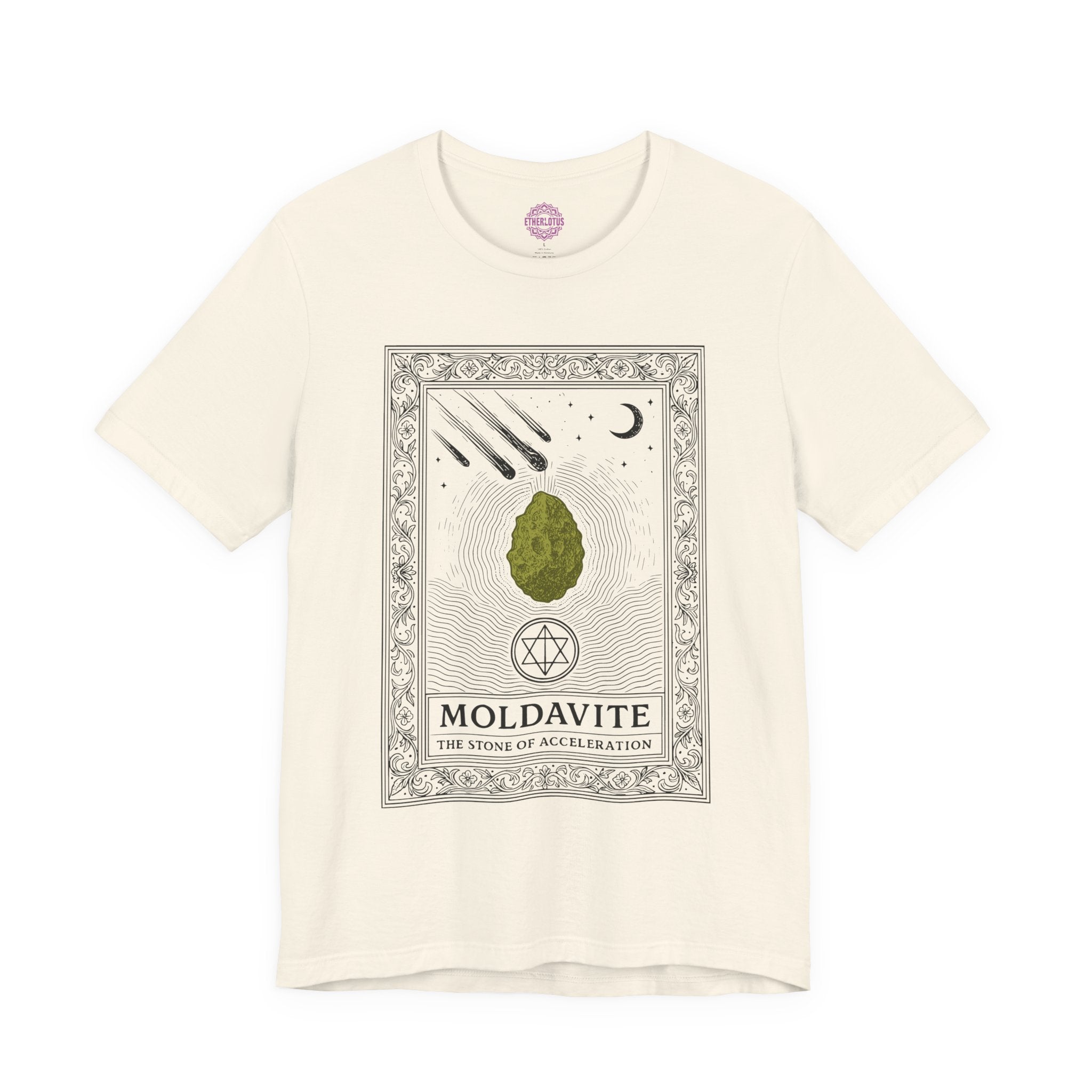 Moldavite Stone of Acceleration Premium Unisex T-Shirt