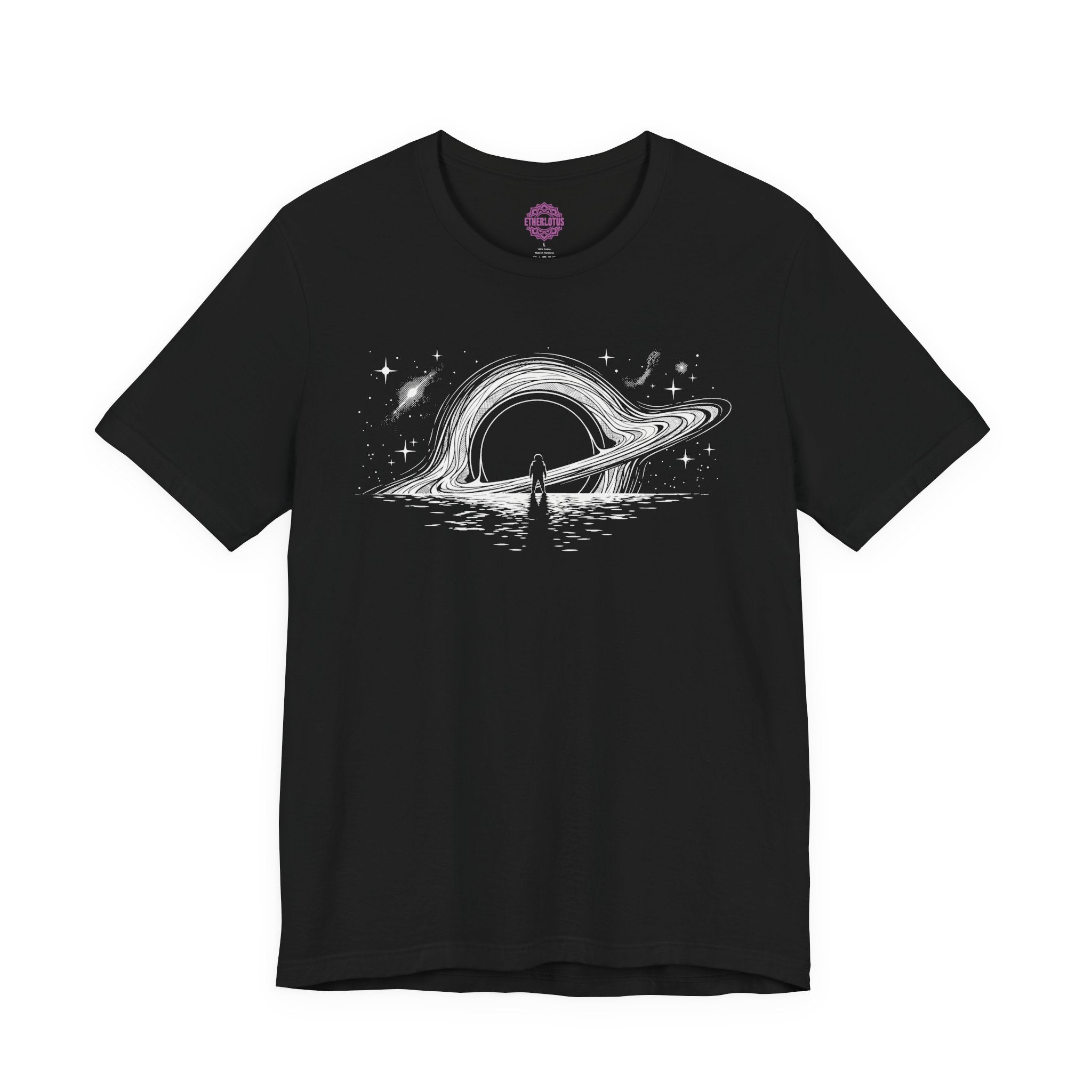 Cosmic Void Reflection Premium Unisex T-Shirt