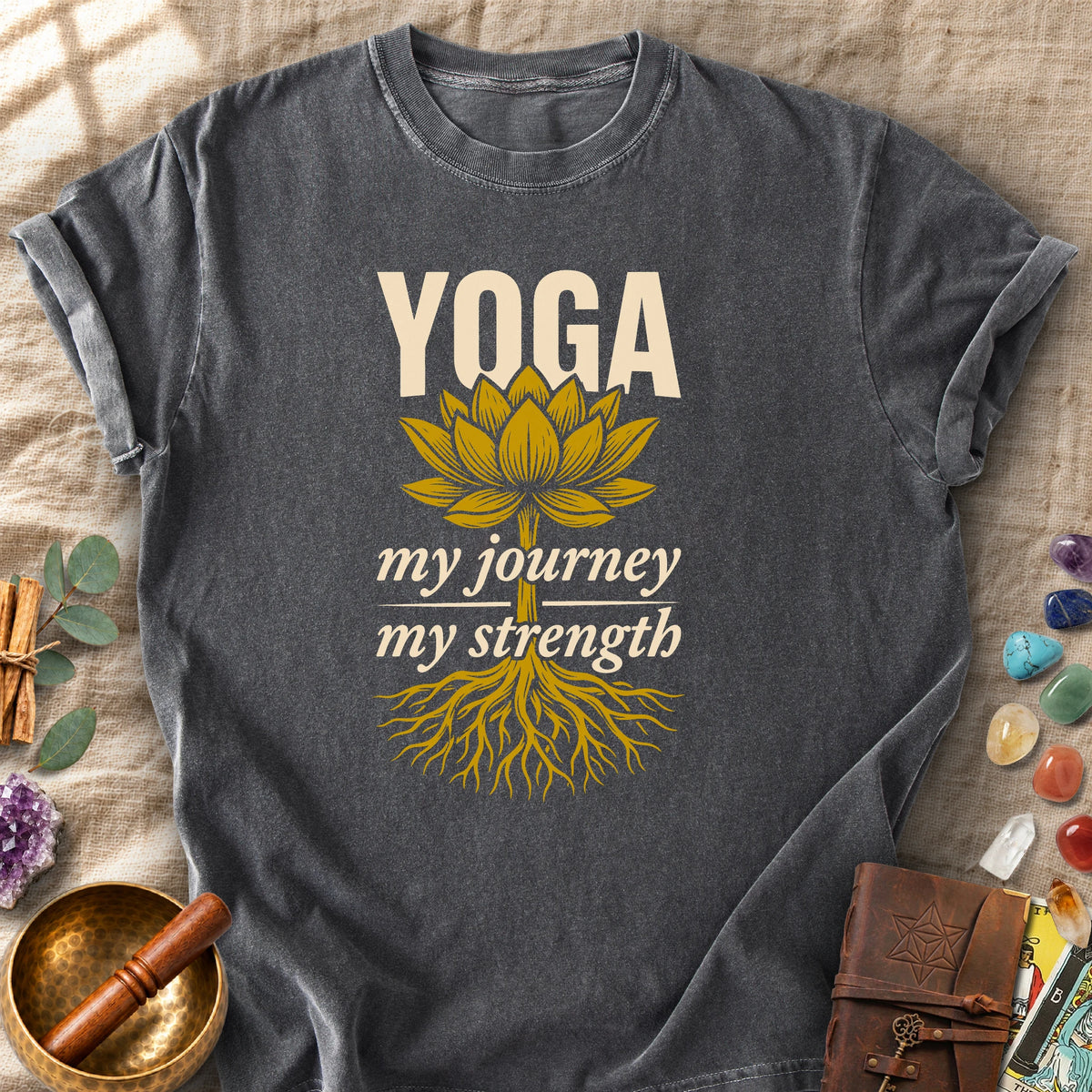 Yoga My Journey My Strength Comfort Colors® Unisex T-Shirt