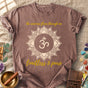 The Universe Flows Through Me Limitless and Pure Crown Chakra Om Comfort Colors® Unisex T-Shirt