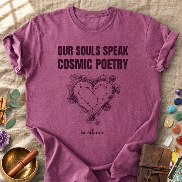 Souls Speak Cosmic Poetry Comfort Colors® Unisex T-Shirt