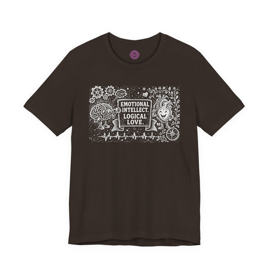 Emotional Intellect Logical Love Premium Unisex T-Shirt