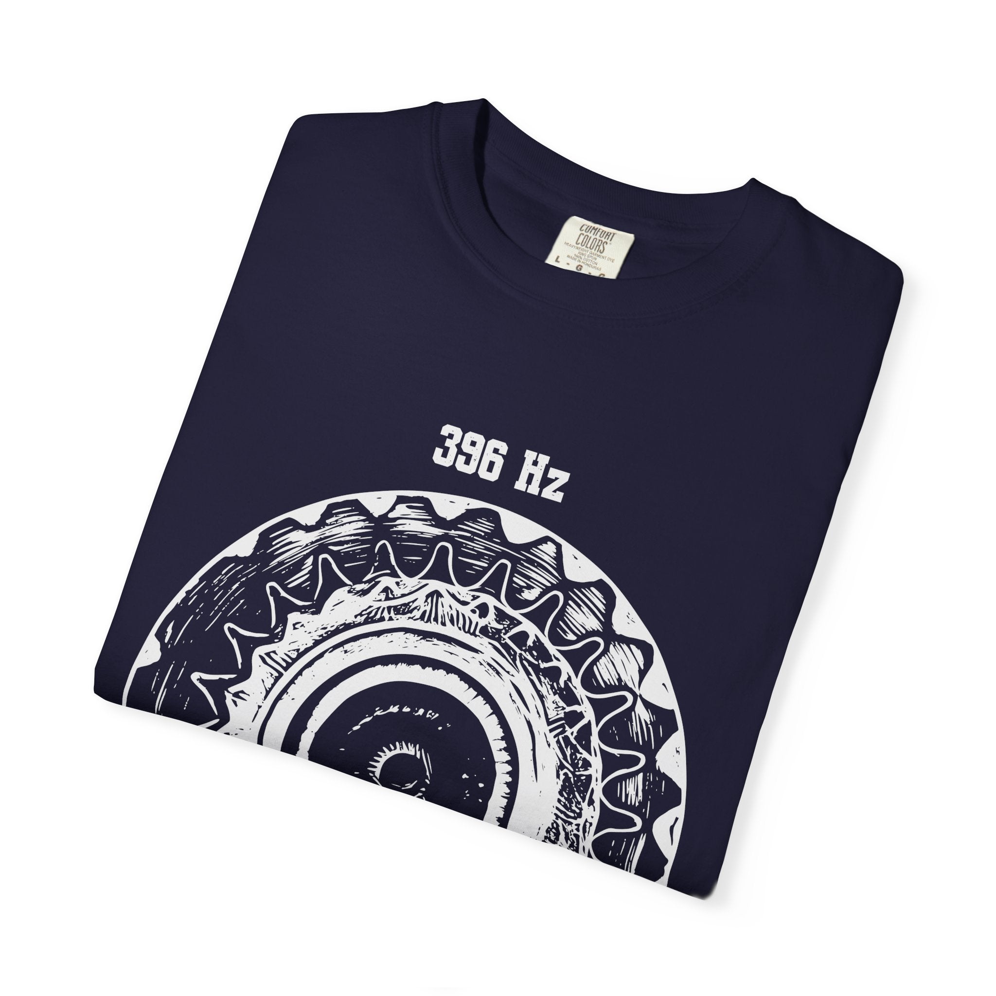 396 Hz Solfeggio Frequency Cymatics Sound Wellness Comfort Colors® Unisex T-Shirt