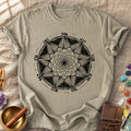 All Solfeggio Frequencies Sacred Geometry Mandala Vibrational Art Comfort Colors® Unisex T-Shirt