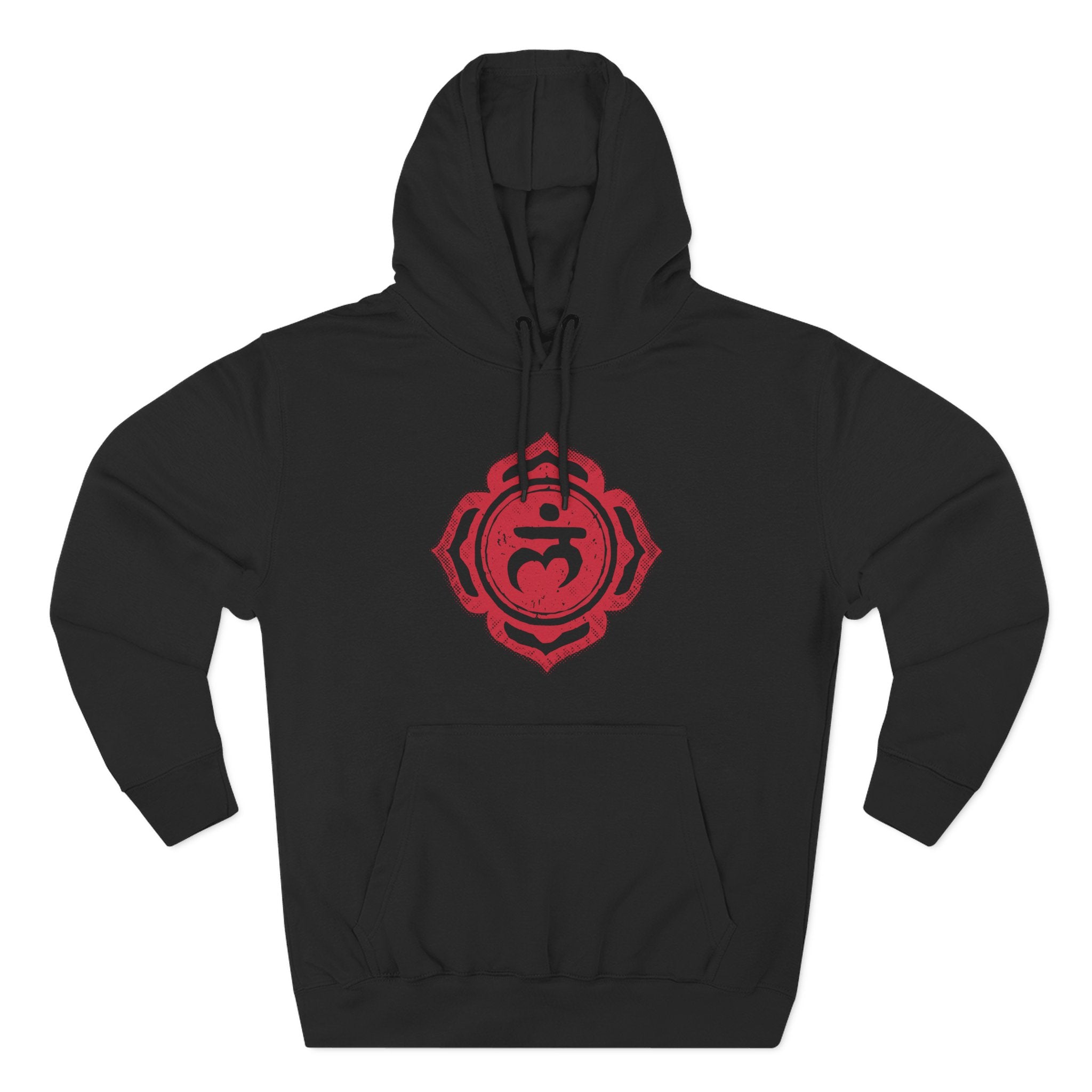 Lam Bija Muladhara Root Chakra Symbol Sacred Geometry Premium Unisex Hoodie