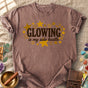 Glowing Is My Side Hustle Comfort Colors® Unisex T-Shirt