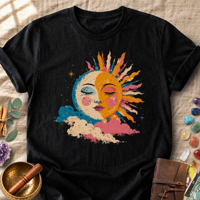 Sun and Moon Face Comfort Colors® Unisex T-Shirt